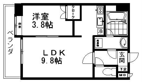 kurerutenjin-406madori.jpg