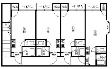 福岡 売買 福岡市姪浜 売アパート間取り