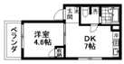 Plum house(プラムハウス) 2号室間取り